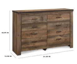 Trinell 6-Drawer Dresser -Household Items Sale 810337767 9
