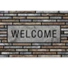 "Welcome" Stone Outdoor Doormat, (18" X 30") 1 "Welcome" Stone Outdoor Doormat, (18" X 30") -Household Items Sale 810344537