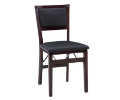 Brown Classic Open Back Folding Chairs, 2-Pack -Household Items Sale 810389460 A0 2