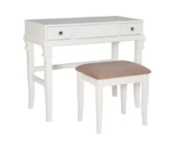 Martha Mirror Vanity Set With Stool -Household Items Sale 810389524 A0 2