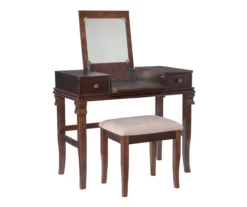 Martha Mirror Vanity Set With Stool -Household Items Sale 810389525 A0 1