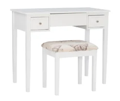 Butterfly Mirror Vanity Set With Stool 24 Butterfly Mirror Vanity Set With Stool -Household Items Sale 810389543 A0 1