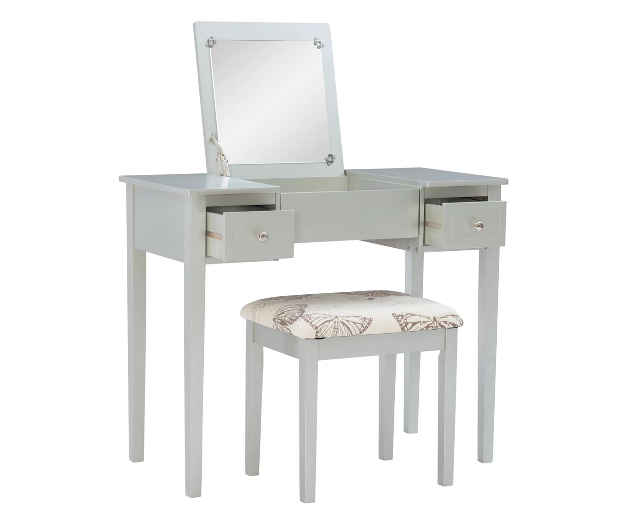 Butterfly Mirror Vanity Set With Stool 21 Butterfly Mirror Vanity Set With Stool - Image 19