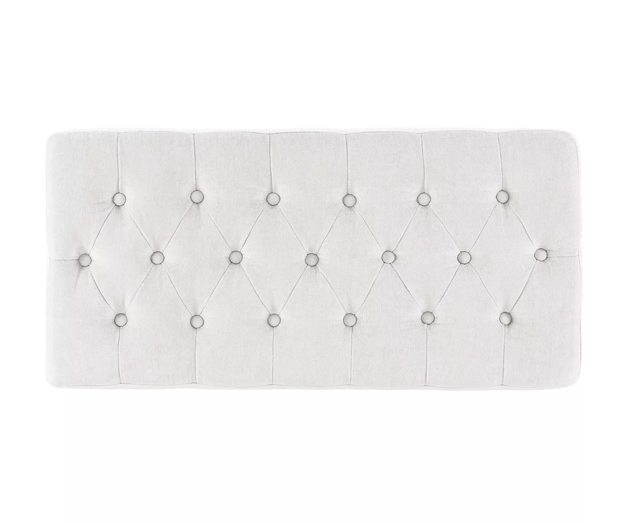 Marie Platinum Padded Glam Acrylic Bench 9 Marie Platinum Padded Glam Acrylic Bench - Image 7