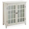 Preston White Vintage 2-Door Cabinet 1 Preston White Vintage 2-Door Cabinet -Household Items Sale 810389668 1