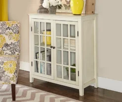 Preston White Vintage 2-Door Cabinet 6 Preston White Vintage 2-Door Cabinet -Household Items Sale 810389668 2