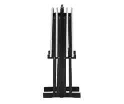 Davis White Faux Marble Tray Tables With Stand, 5-Piece Set -Household Items Sale 810389673 A0 4