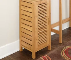 Pierce Bamboo Single Door Floor Cabinet -Household Items Sale 810389686 3