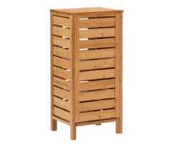 Pierce Bamboo Single Door Floor Cabinet -Household Items Sale 810389686 A2 2