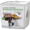 Stackable Beverage Dispenser, 1.5 Gal. -Household Items Sale 810398595