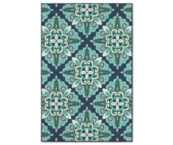 Capri Blue & Green Indoor/Outdoor Area Rugs 25 Capri Blue & Green Indoor/Outdoor Area Rugs -Household Items Sale 810413047