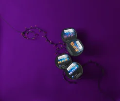 Purple LED Dome Light Set, 120-Lights -Household Items Sale 810431737 810431738 810431739 810431740