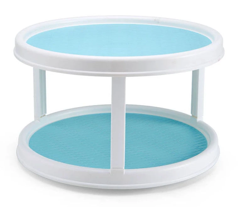 Aqua 2-Tier Turntable 3 Aqua 2-Tier Turntable