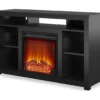 47" Clairfield Black Electric Fireplace Console 1 47" Clairfield Black Electric Fireplace Console -Household Items Sale 810465077 3