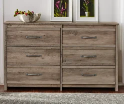Duncan Gray Oak 6-Drawer Dresser 11 Duncan Gray Oak 6-Drawer Dresser -Household Items Sale 810465129 1