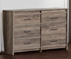 Duncan Gray Oak 6-Drawer Dresser 10 Duncan Gray Oak 6-Drawer Dresser -Household Items Sale 810465129 3