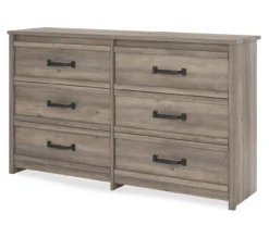 Duncan Gray Oak 6-Drawer Dresser 13 Duncan Gray Oak 6-Drawer Dresser -Household Items Sale 810465129 4