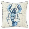 Blue Lobster Outdoor Throw Pillow 2 Blue Lobster Outdoor Throw Pillow -Household Items Sale 810467920