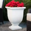 Augusta White Tall Planter -Household Items Sale 810472984
