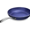 12" Diamond Blue Non-Stick Fry Pan -Household Items Sale 810480546