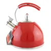 Red Stainless Steel 2-Liter Tea Kettle -Household Items Sale 810492101