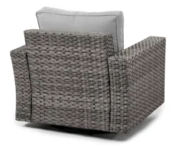 Broyhill Eagle Brooke All-Weather Wicker Swivel Cushioned Patio Glider -Household Items Sale 810498107 2