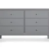 Somerville Gray 6-Drawer Dresser 2 Somerville Gray 6-Drawer Dresser -Household Items Sale 810498835 1