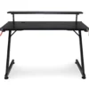 Black LED Gaming Desk With Riser -Household Items Sale 810499569 8