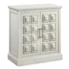 Hailey White 2-Door Accent Cabinet -Household Items Sale 810504704 1