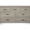 Silverton Oak 7-Drawer Dresser -Household Items Sale 810504711 2