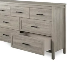 Silverton Oak 7-Drawer Dresser -Household Items Sale 810504711 3