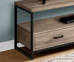 48" Dark Taupe 2-Drawer TV Stand 9 48" Dark Taupe 2-Drawer TV Stand -Household Items Sale 810512921 4