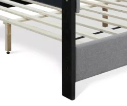 Gray Hudson Queen Upholstered Linen Fabric Bed 28 Gray Hudson Queen Upholstered Linen Fabric Bed -Household Items Sale 810513495 15