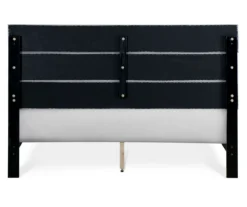 Gray Hudson Queen Upholstered Linen Fabric Bed 35 Gray Hudson Queen Upholstered Linen Fabric Bed -Household Items Sale 810513495 16