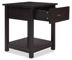 Baily Black Nightstand -Household Items Sale 810513516 5