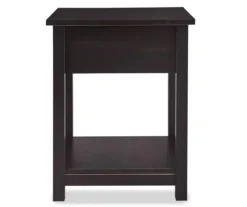 Baily Black Nightstand -Household Items Sale 810513516 8