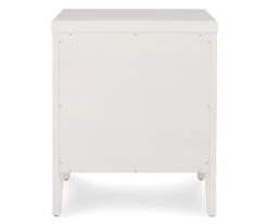 White Finley Wood 3-Drawer Nightstand -Household Items Sale 810513520 16