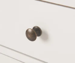 White Finley Wood 3-Drawer Nightstand -Household Items Sale 810513520 9