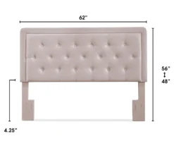 Mauve Amery Upholstered Queen Headboard 21 Mauve Amery Upholstered Queen Headboard -Household Items Sale 810513524 4