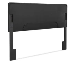 Charcoal Gray Amery Upholstered King Headboard -Household Items Sale 810513527 12