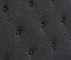 Charcoal Gray Amery Upholstered King Headboard -Household Items Sale 810513527 6