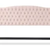 French Blush Pink Celeste Upholstered King Headboard 2 French Blush Pink Celeste Upholstered King Headboard -Household Items Sale 810513528 6