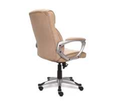 Fawn Tan Linen Executive Office Chair 13 Fawn Tan Linen Executive Office Chair -Household Items Sale 810513549 6