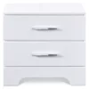 White Hudson 2-Drawer Wood Nightstand 1 White Hudson 2-Drawer Wood Nightstand -Household Items Sale 810513558 11
