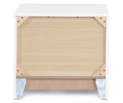 White Hudson 2-Drawer Wood Nightstand -Household Items Sale 810513558 15