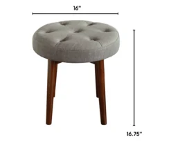 Penelope Tufted Stool -Household Items Sale 810513571 3
