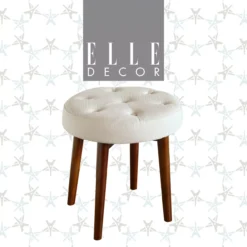 Penelope Tufted Stool -Household Items Sale 810513572