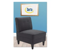 Serta Copenhagen Tufted Slipper Chair 34 Serta Copenhagen Tufted Slipper Chair -Household Items Sale 810513580
