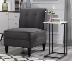 Serta Copenhagen Tufted Slipper Chair 25 Serta Copenhagen Tufted Slipper Chair -Household Items Sale 810513580 3