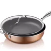 Cast Textured 15.55" Sauté Pan With Lid -Household Items Sale 810516447